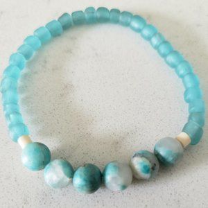 Boho Beaded Stretch Bracelet